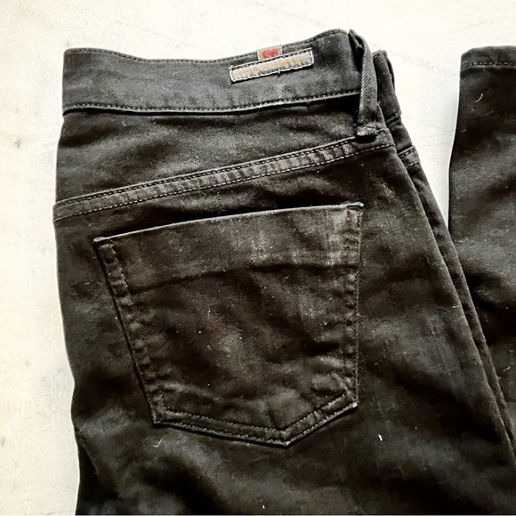 BNWOT CITIZENS OF HUMANITY EMMANUELLE LOW RISE BLACK BOOTCUT JEANS - Picture 9 of 12